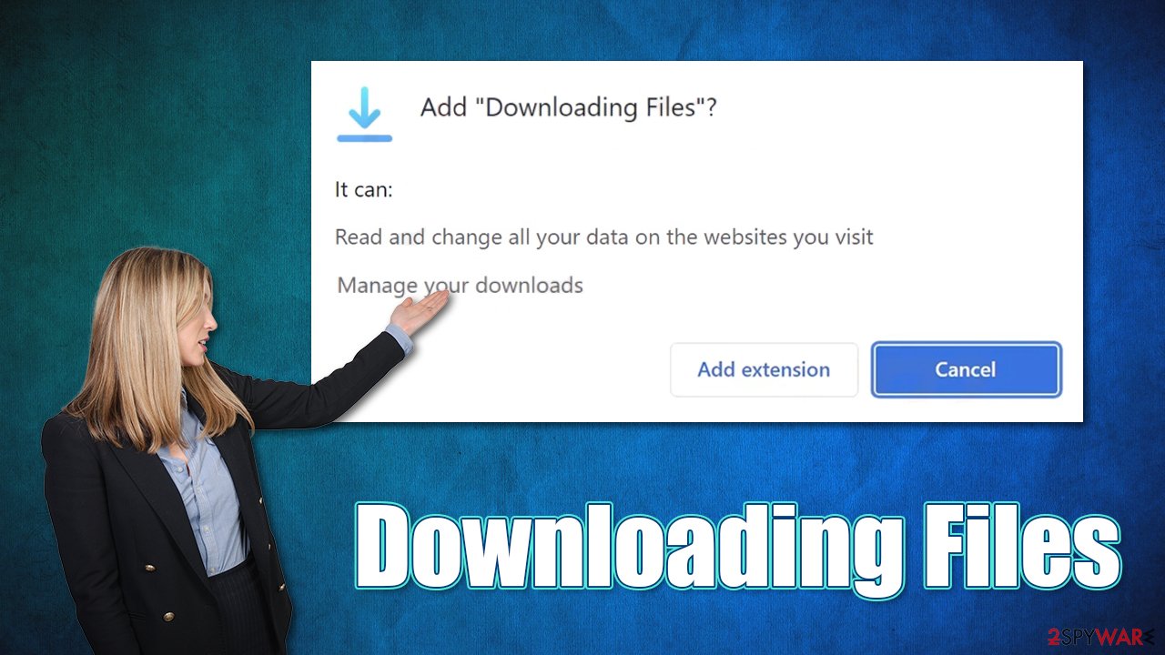 Downloading Files adware