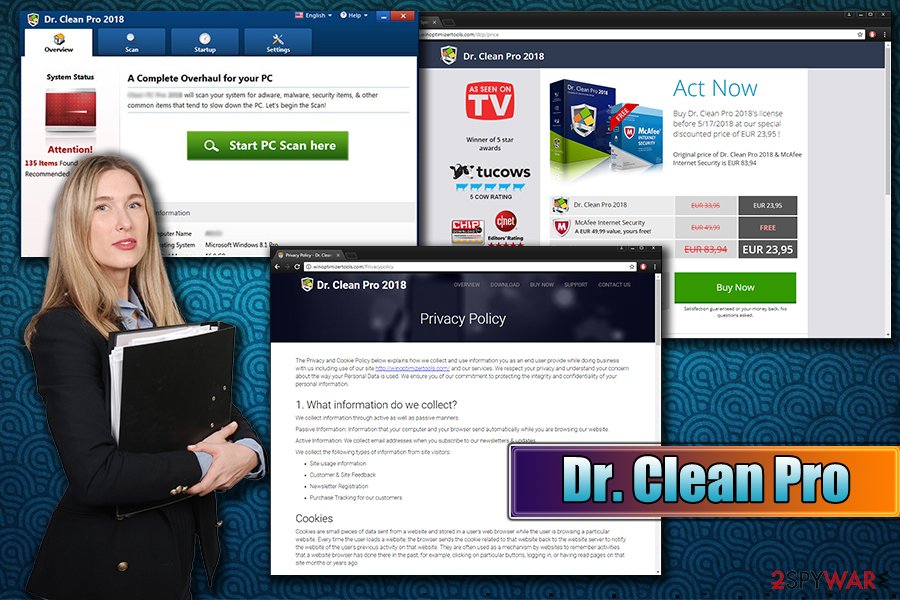 Dr. Clean Pro 2018 PUP uninstallation