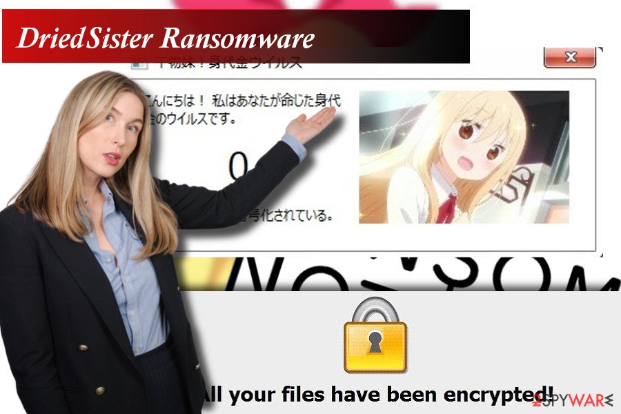 DriedSister ransomware virus