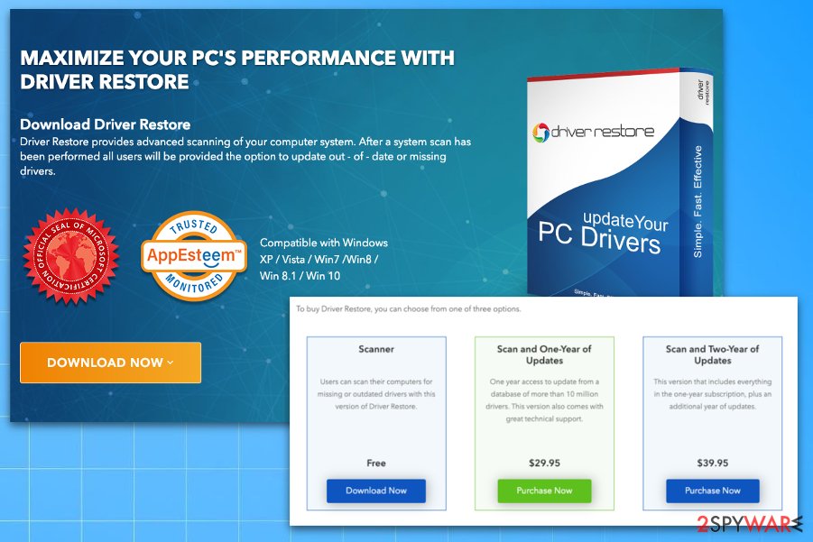 download driver restore software