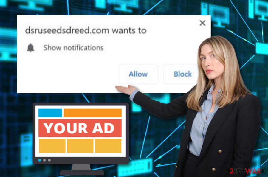 Dsruseedsdreed.com ad-supported app