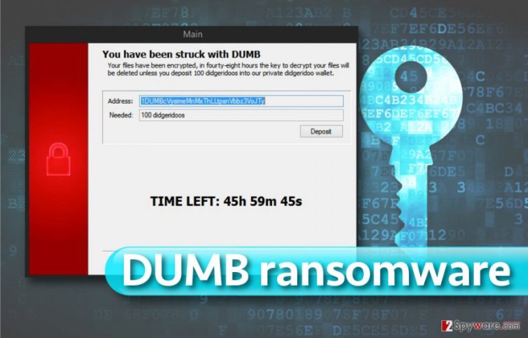 Dumb ransomware virus