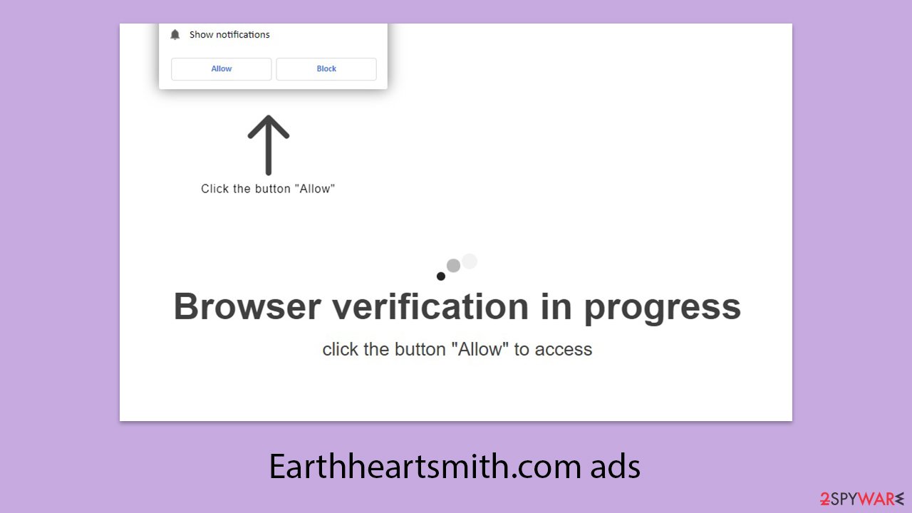 Earthheartsmith.com ads