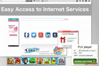 Easy Access to Internet Services browser hijacker