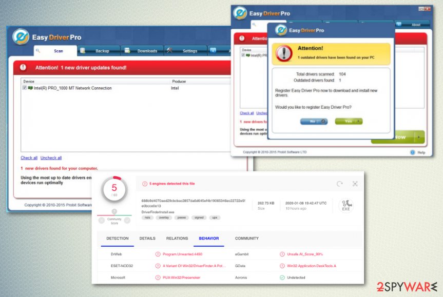 Easy Driver Pro virus