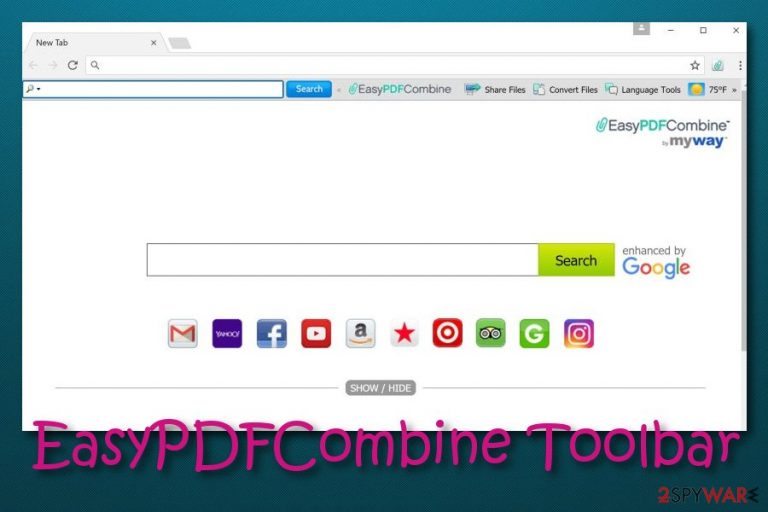 EasyPDFCombine Toolbar virus