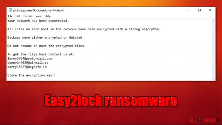 Easy2lock ransomware