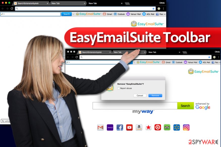 EasyEmailSuite Toolbar search