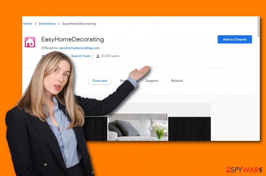 EasyHomeDecorating Toolbar virus