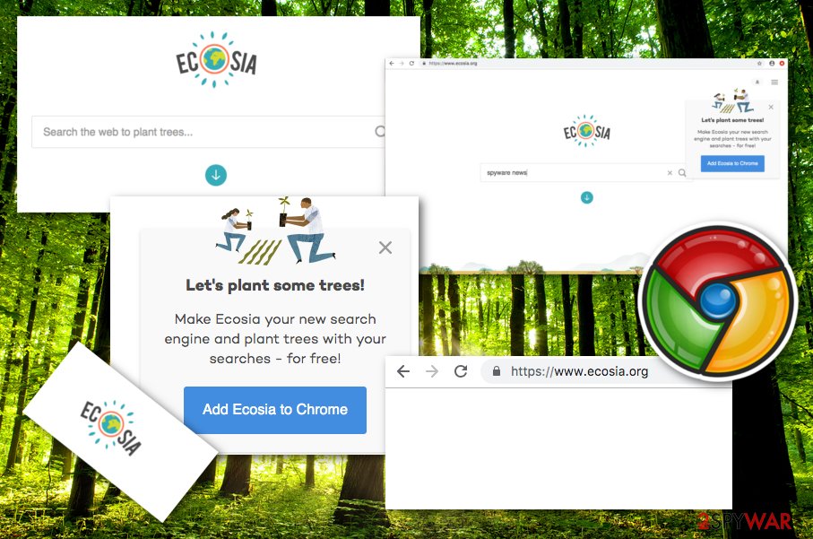 Ecosia extension