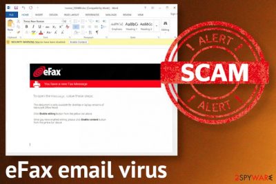 eFax email virus