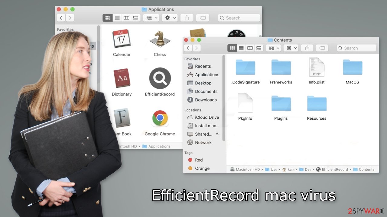 EfficientRecord mac virus
