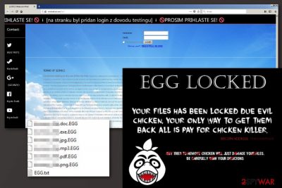 EggLocker ransomware virus picture