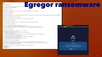 Egregor ransomware