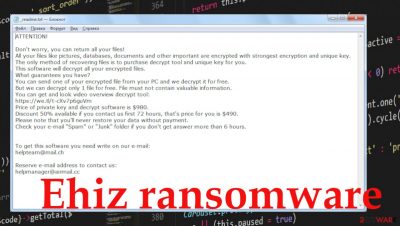 Ehiz ransomware