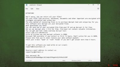 Eiur ransomware