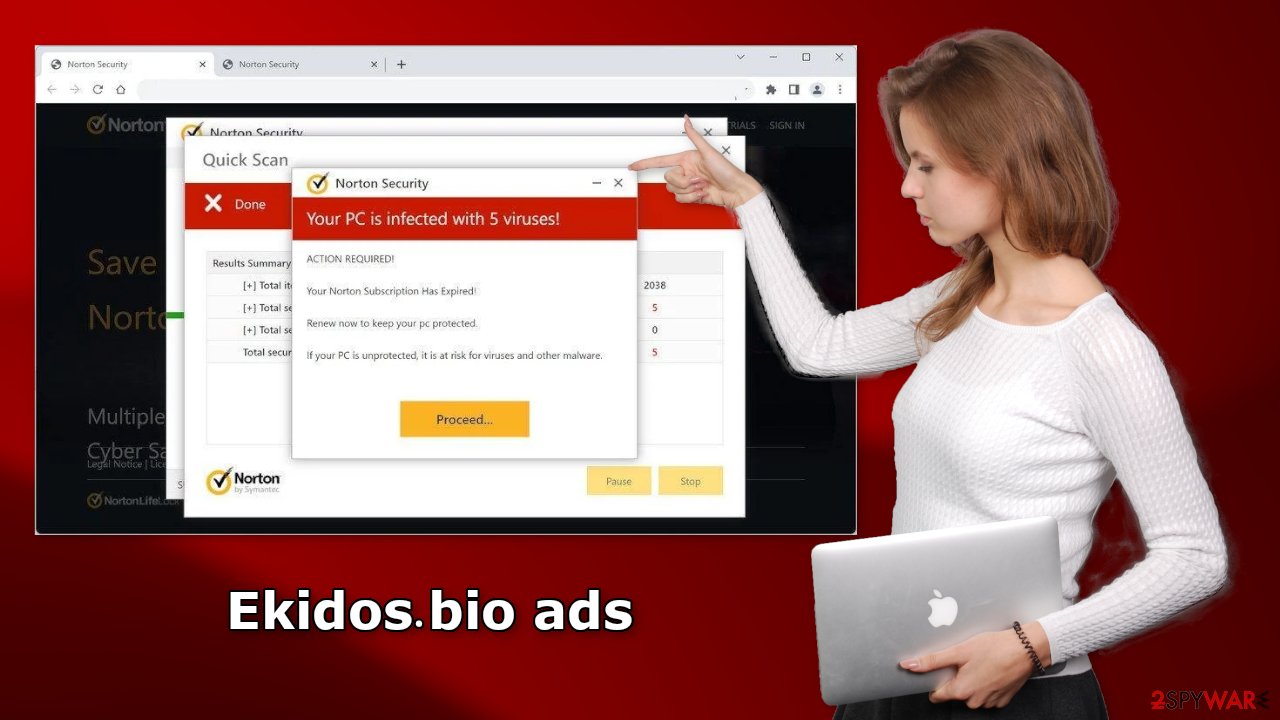 Ekidos.bio ads