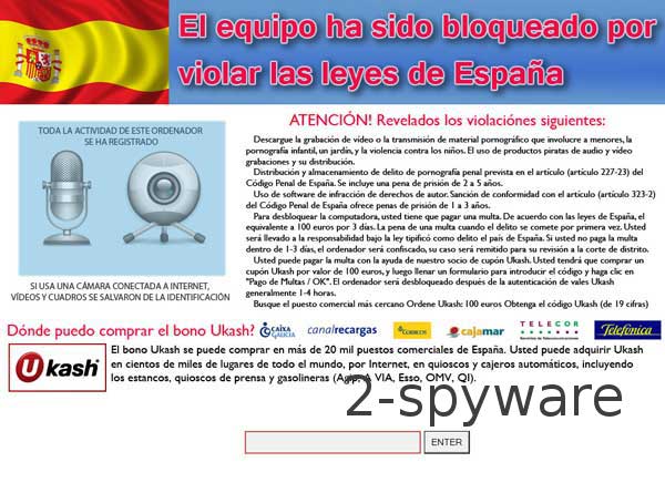 El Equipo ha Sido Bloqueado virus El Equipo ha Sido Bloqueado virus