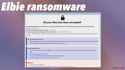 Elbie ransomware