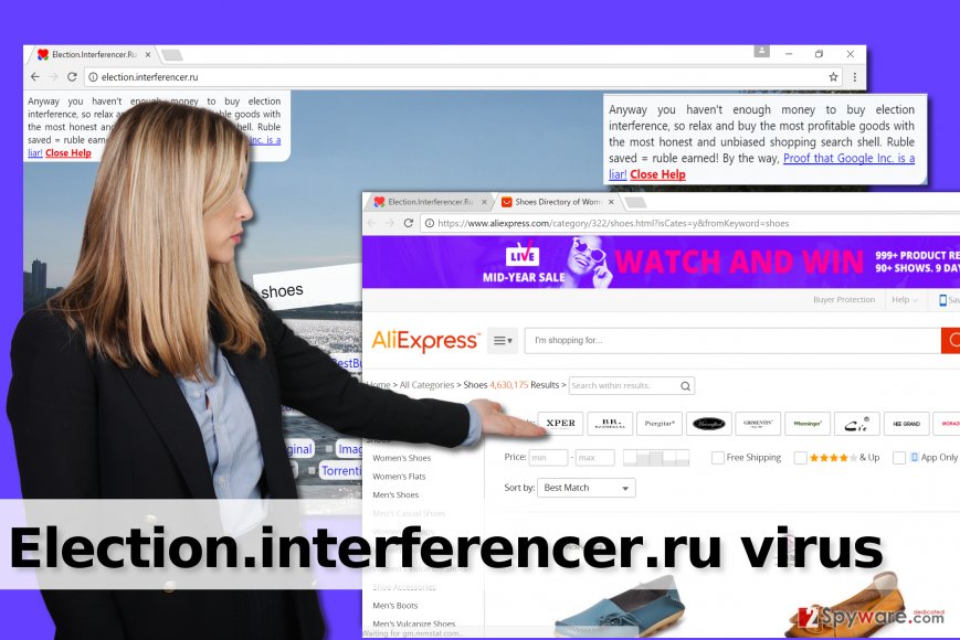 Election.interferencer.ru browser hijack