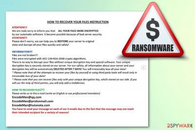 Eman ransomware virus