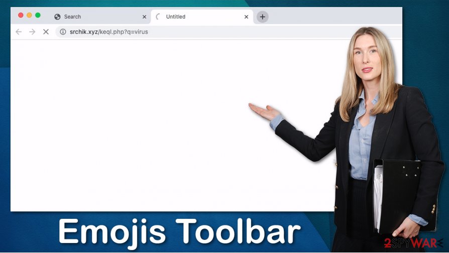 Emojis Toolbar hijack