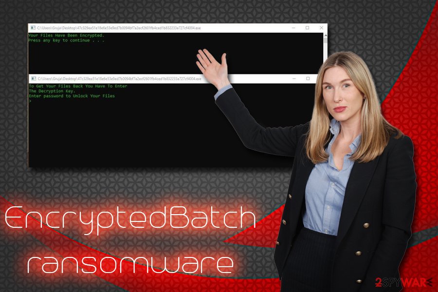 EncryptedBatch ransomware