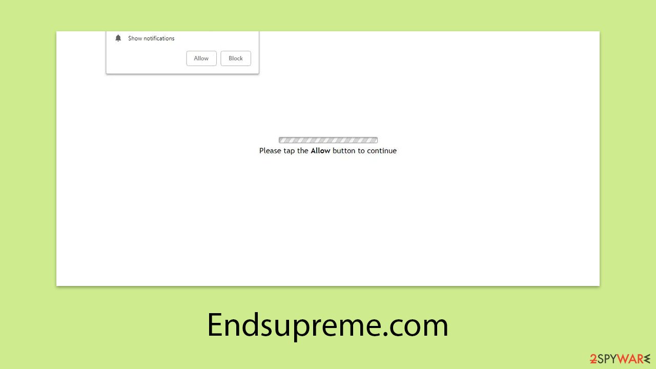 Endsupreme.com ads