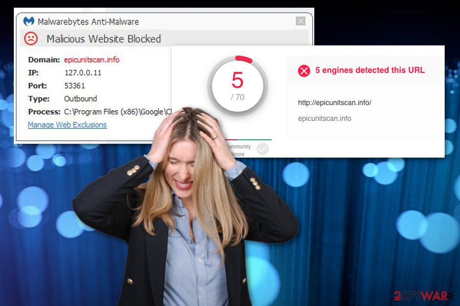 Epicunitscan.info adware