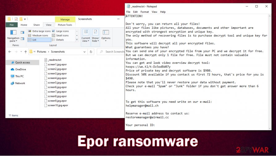 Epor virus files