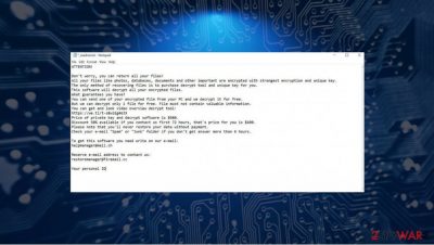 Erif Djvu ransomware