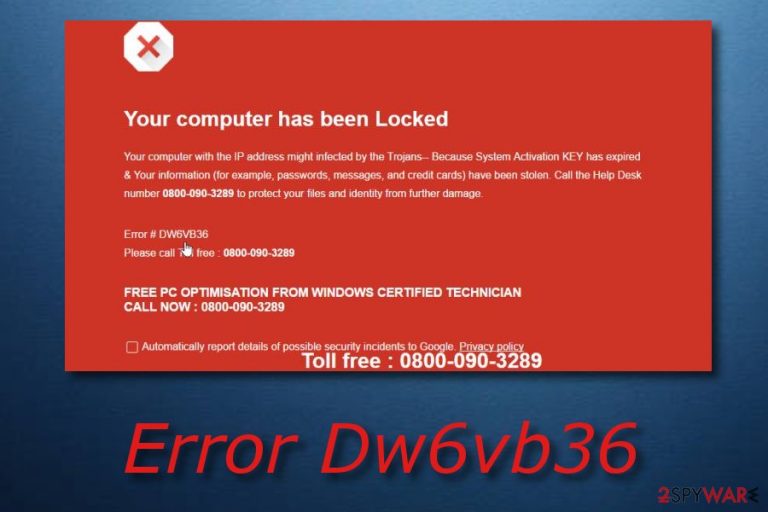 Error Dw6vb36