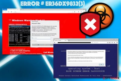 ERROR # ER36dx9832(3)