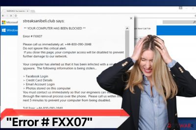 Error # FXX07 virus