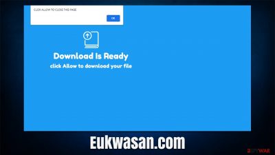 Eukwasan.com popups