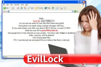 EvilLock virus