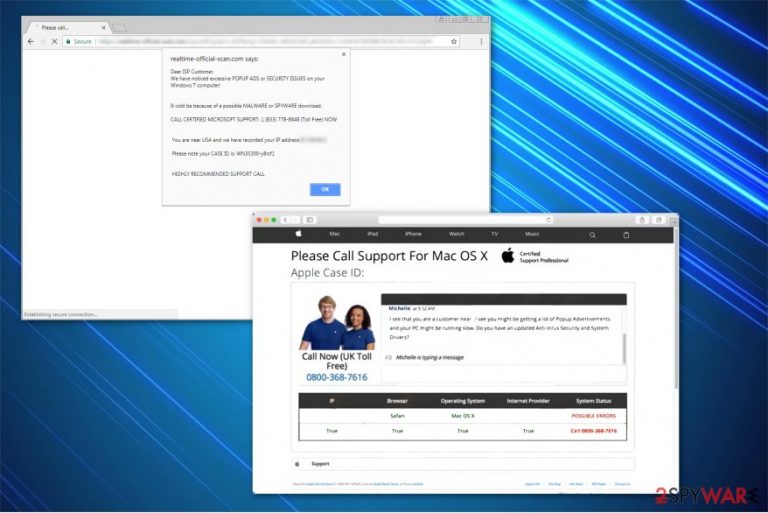 "Excessive POPUP ADS Or SECURITY ISSUES" virus targets windows and MacOS users
