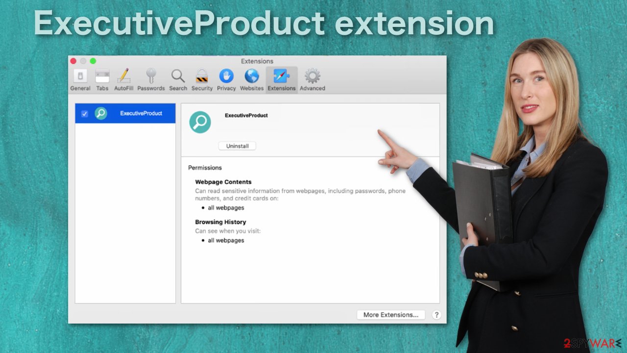 ExecutiveProduct extension