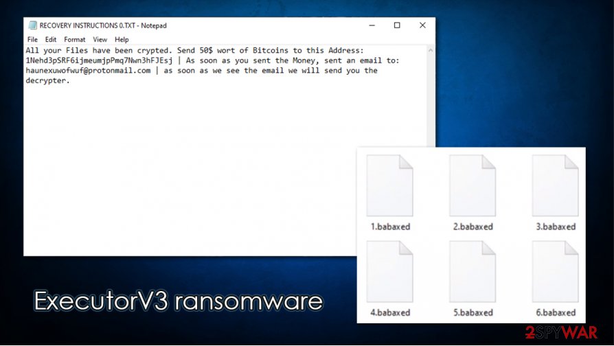 ExecutorV3 ransomware