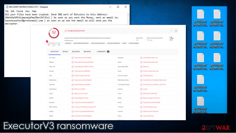 ExecutorV3 ransomware virus