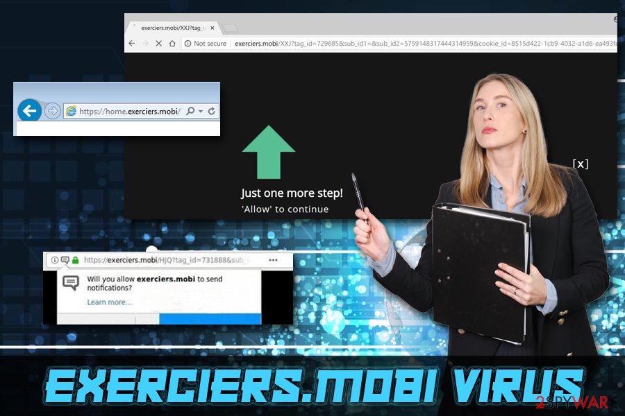 Exerciers.mobi adware