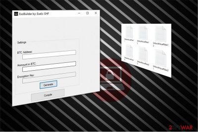 ExoBuilder ransomware virus image