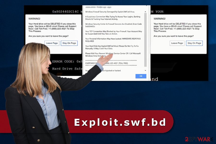 Fake Exploit.swf.bd virus alert