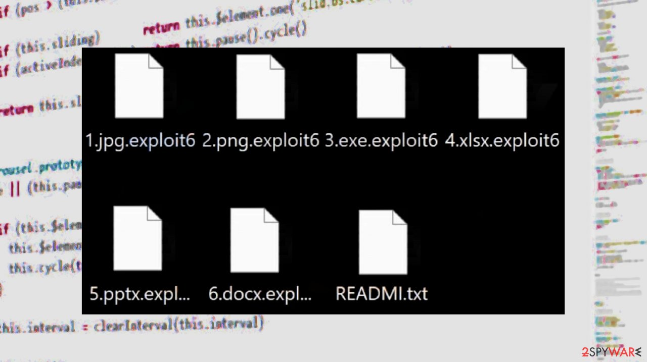 Exploit6 ransomware