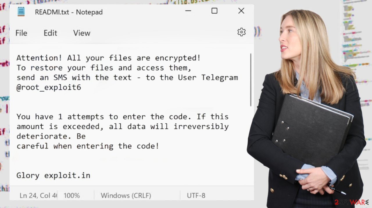 Exploit6 ransomware virus