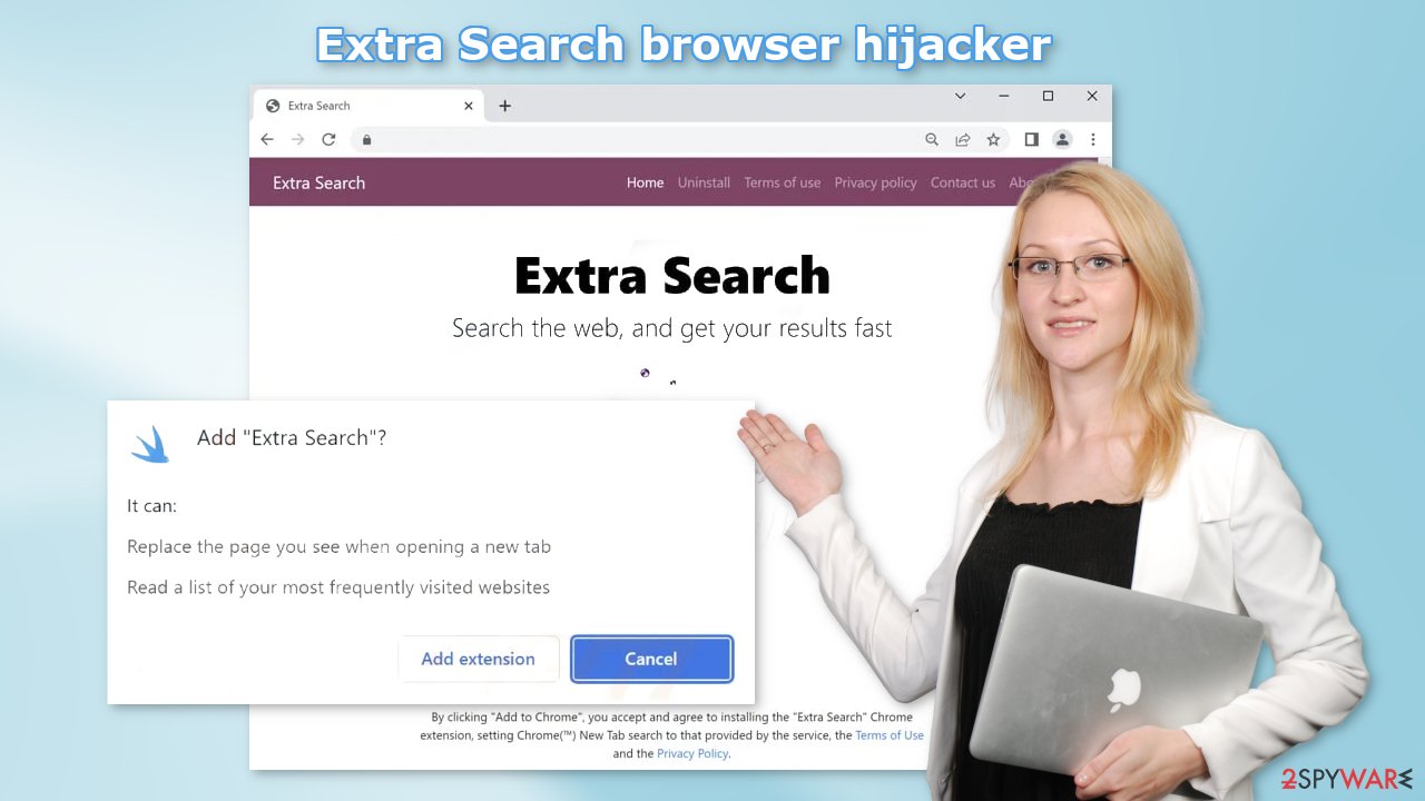 Extra Search browser hijacker