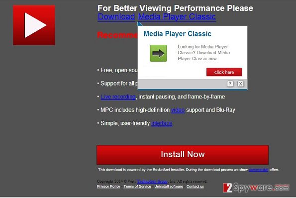 UpdatesJava.com pop-up virus snapshot UpdatesJava.com pop-up virus snapshot