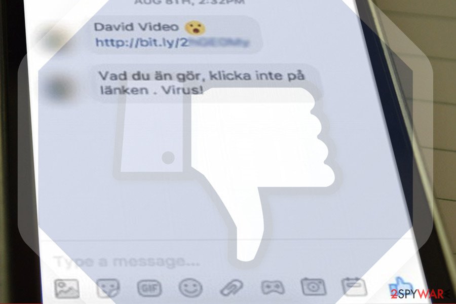 Facebook Messenger virus