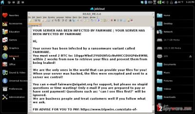 FairWare attacks Linux OS users