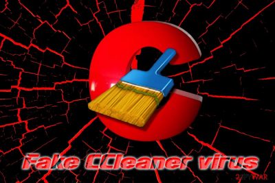 Fake CCleaner virus